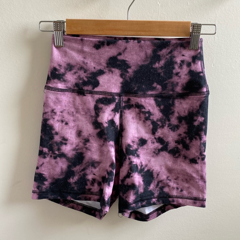 Fleo Pink and Black Athletic Shorts